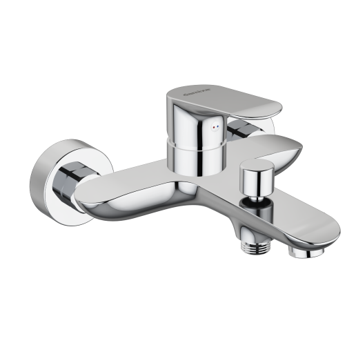 Смеситель для ванны и душа Damixa Palace Grand 461000000 настенный хром без термостата - фото 4