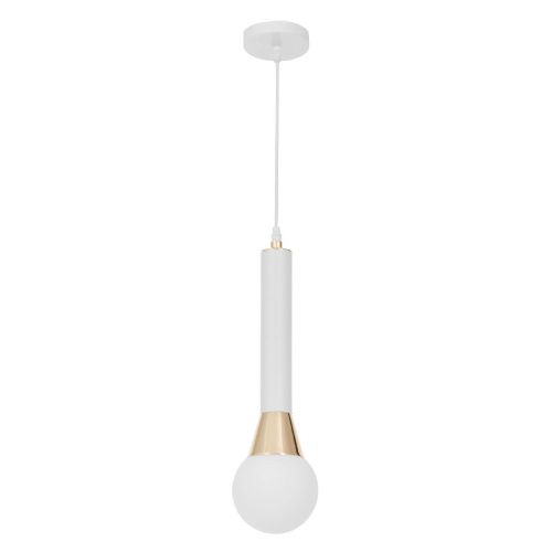 Светильник подвесной Lumina Deco Folino (Фолино) LDP 7012-1B WT+GD - фото 3