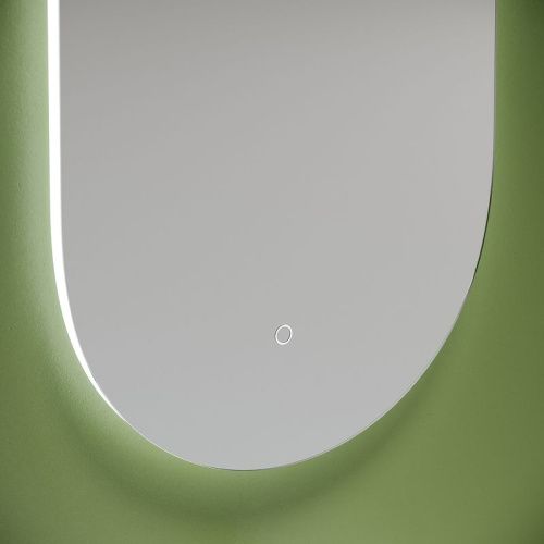 Зеркало с подсветкой Sancos Oval OV55C 60х90 подвесное - фото 5