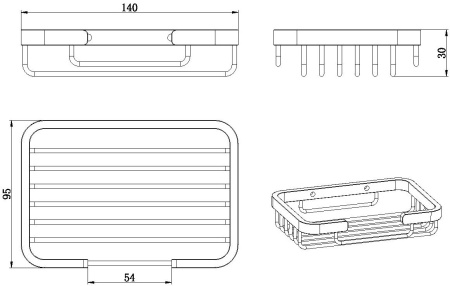 Мыльница Allen Brau Priority 6.31016-31