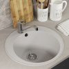 Кухонная мойка Uperwood ECON UPD-405 4910201227 50х50 цвет белый поверхность матовая