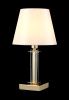 Настольная лампа Crystal Lux Nicolas (Ницолас) NICOLAS LG1 GOLD/WHITE