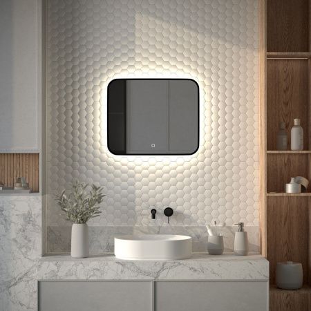 Зеркало с подсветкой Defesto AURA DF 2963SH 60х50 подвесное