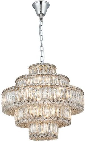 Люстра подвесная Newport 8450 8459+6/C chrome - фото 2