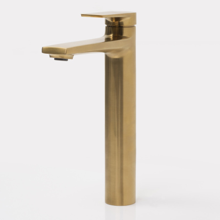 Смеситель WasserKRAFT Aisch 5500 5503H на раковину золото