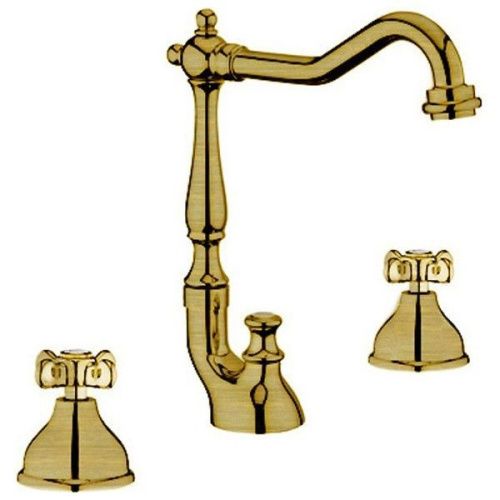 Смеситель Webert Ottocento OT750202065 на раковину бронза - фото 2