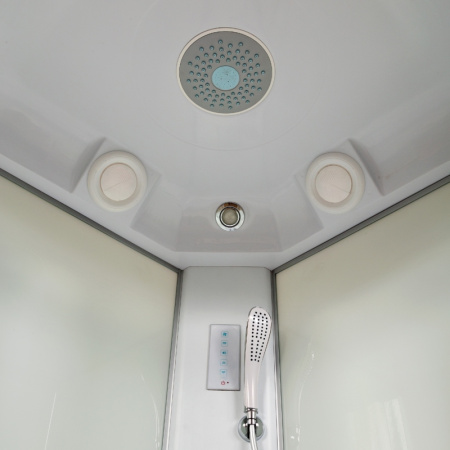 Душевая кабина AvaCan L910EL 100х100 четверть круга с крышей ориентация универсальная