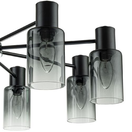Люстра на штанге Escada Diversity (Диверситы) 2120/8P Black - фото 4