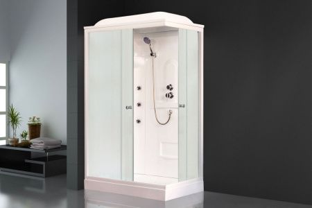 Душевая кабина Royal Bath HP RB8120HP2-M-L 120х80 прямоугольная с крышей ориентация левая