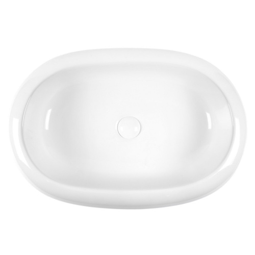 Раковина Bond Oval 64 см S58-640 накладная цвет белый глянцевый - фото 4