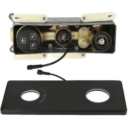 Душевая система ALMAes Ebro TVZ-8801 встраиваемая в стену цвет черный