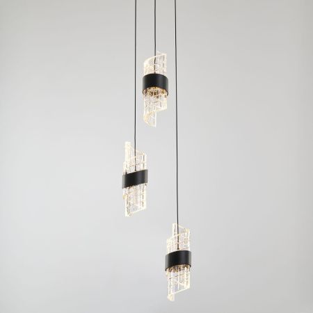 Светильник подвесной Delight Collection MD23001022-3A matt black