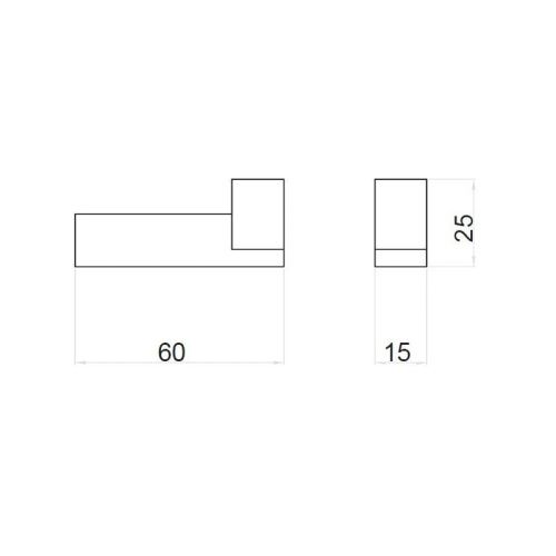 Крючок Webert Pegaso PE500401010 - фото 3