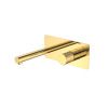 Смеситель для раковины Boheme Stick 125-GG.4 встраиваемый в стену золото