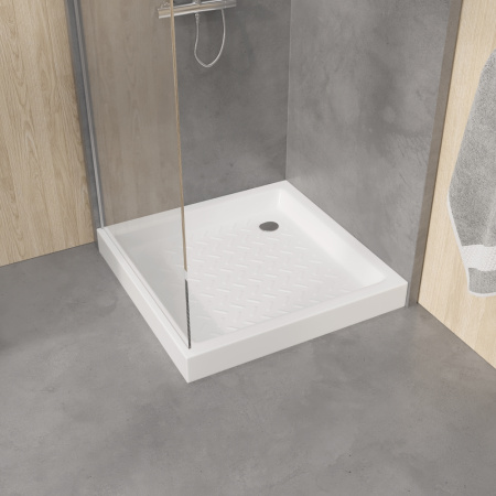 Душевой поддон RGW CER 19170188-01 80х80 керамика белый