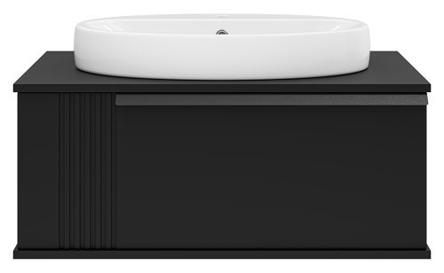 Тумба под раковину Brevita Savoy SAV-09080-0301Я 80х50х34 подвесная - фото 2