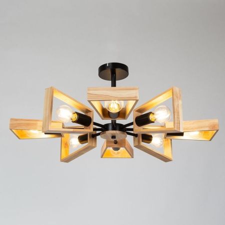 Люстра на штанге Arte Lamp BRUSSELS (БРУССЕЛС) A8030PL-8BK