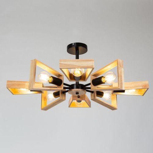 Люстра на штанге Arte Lamp BRUSSELS (БРУССЕЛС) A8030PL-8BK - фото 2