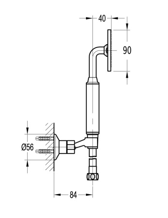 Душевая лейка Cezares ECO ECO-KD-01 округлая