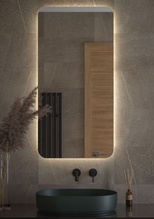 Зеркало с подсветкой Defesto OPTI DF 2808 60х120 подвесное