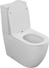 Чаша унитаза напольная Logan Tornado 00331872 цвет белый с сиденьем микролифт без бачка смыв торнадо