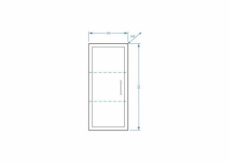Шкаф Stella Polar Концепт SP-00000138 40х80 подвесной цвет белый