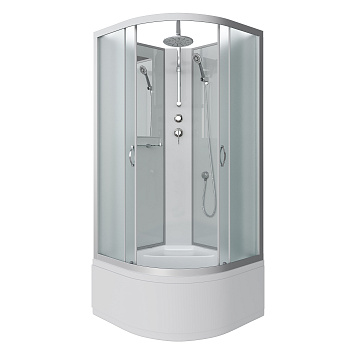 Душевая кабина Niagara Classic 23071424BKT 80х80 четверть круга без крыши ориентация универсальная Душевая кабина Niagara Classic 23071424BKT 80х80 четверть круга без крыши ориентация универсальная