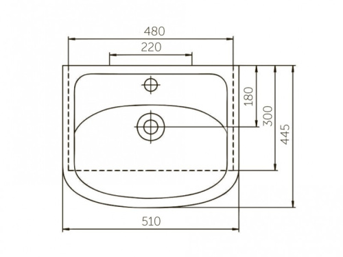 Тумба под раковину Corozo Лея SD-00001489 49х30х83 цвет белый - фото 5