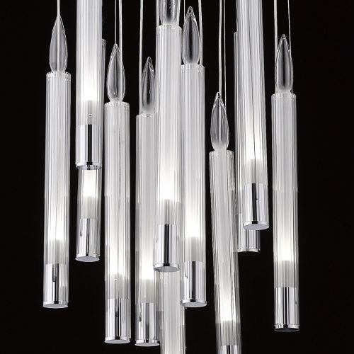 Светильник подвесной Delight Collection Candle (Цандле) P68094-13 chrome - фото 2