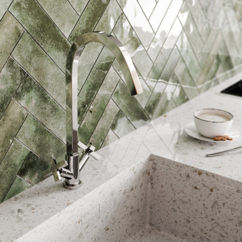 Смеситель для кухни Wasserkraft Weser 7800 7847 на мойку хром - фото 2