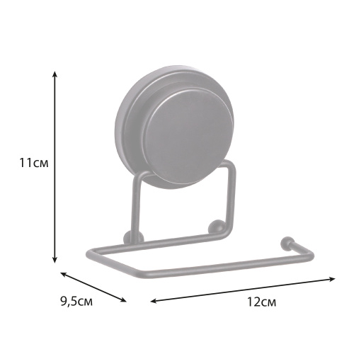 Бумагодержатель Fixsen Magic black FX-45010B - фото 4