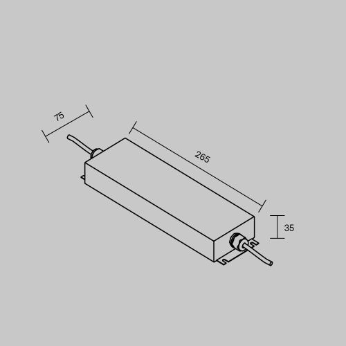 Источник напряжения Maytoni Led Strip 812006 - фото 4