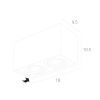 Светильник потолочный Arte Lamp Factor (Фацтор) A5544PL-2BK