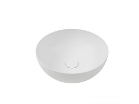 Раковина из сантехнического фаянса Hatria HAPPY HOUR Y1VF01 40х40 накладная цвет белый