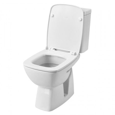 Унитаз-компакт напольный с бачком Santek Нео лайт 1WH302471 белый с сиденьем микролифт каскадный смыв