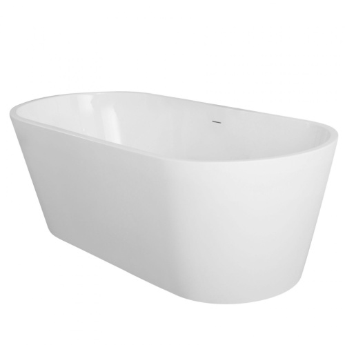 Ванна акриловая Art&Max Torino AM-TORINO-1800-780 180х80 отдельностоящая овальная - фото 4