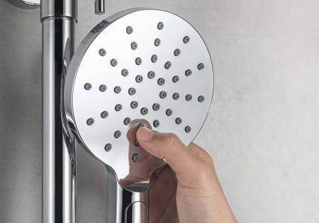 Душевая стойка Aquatek ВЕГА AQ2040CR настенная цвет хром