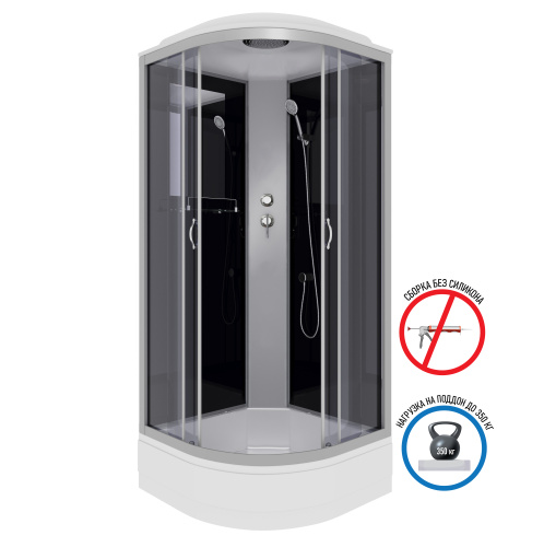 Душевая кабина Niagara Classic 35021434 100х100 четверть круга - фото 2