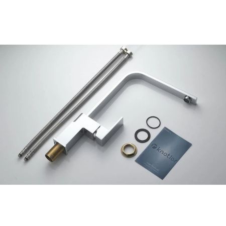 Смеситель для кухни Knotlor STABLE KN-21 на мойку хром