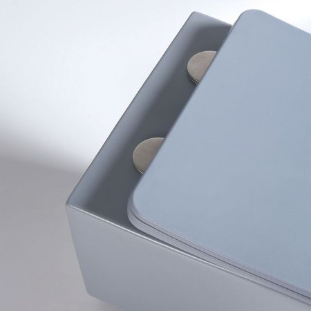 Унитаз подвесной Vincea Q-Line VT1-12MO голубой с сиденьем микролифт безободковый душевой смыв