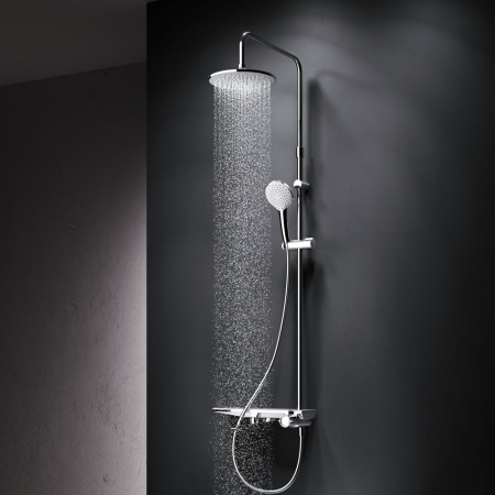 Душевая стойка Am.Pm Gem F0790700 настенная цвет хром