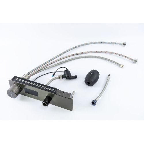 Кухонная мойка Fmark FSC003Q 75х46 цвет графит поверхность матовая - фото 5