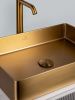 Раковина из нержавеющей стали AltroBagno Astro AltroBagnoAstro001017OrSp 50х40 накладная цвет золото
