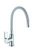 Смеситель для кухни D-Lin D155308-2 на мойку хром/серый