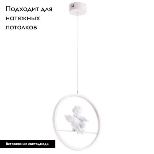 Светильник подвесной Arte Lamp Paradise (Парадисе) A6065SP-1WH - фото 2