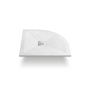 Душевой поддон Vincea H25 VST-4SQ1010W 100х100 искусственный камень белый