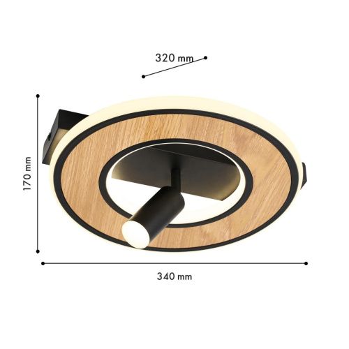 Спот F-Promo Olika (Олика) 4438-1C - фото 3