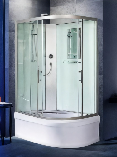 Душевая кабина WeltWasser WW500 HALLE 1201 L (10000003250) 90х120 без крыши - фото 4