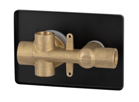 Смеситель для душа Remer Element ET09HRGNO встраиваемый в стену черный