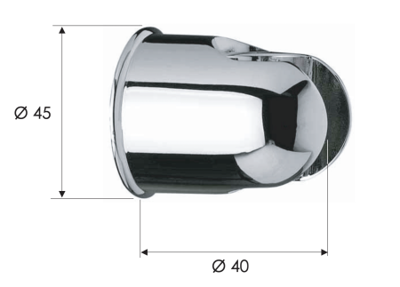 Держатель для душа Remer 339SO хром